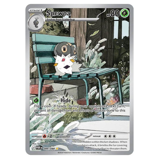 Pokemon - Mega Evolution - Perfect Order - Spewpa - 089/088