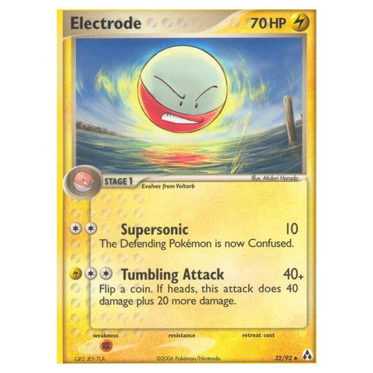 Pokemon - EX Legend Maker - Electrode - 32/92