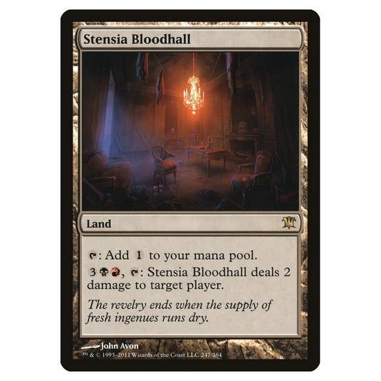 Magic the Gathering - Innistrad - Stensia Bloodhall - 247/264