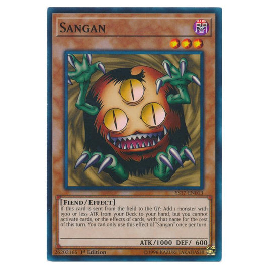 Yu-Gi-Oh! - Starter Deck - Link Strike - Sangan (Common) YS17-EN013