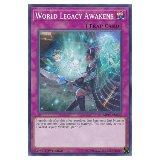 Yu-Gi-Oh! - 2019 Gold Sarcophagus Tin Mega Pack - World Legacy Awakens (Common) MP19-EN048