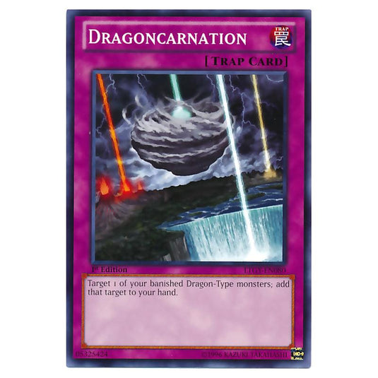 Yu-Gi-Oh! - Lord of the Tachyon Galaxy - Dragoncarnation (Short Print) LTGY-EN080