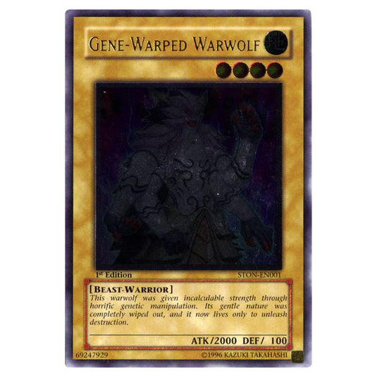Yu-Gi-Oh! - Strike of Neos - Gene-Warped Warwolf (Ultimate Rare) STON-EN001
