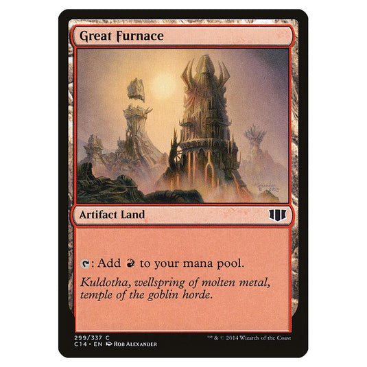 Magic The Gathering - Commander 2014 - Great Furnace - 299