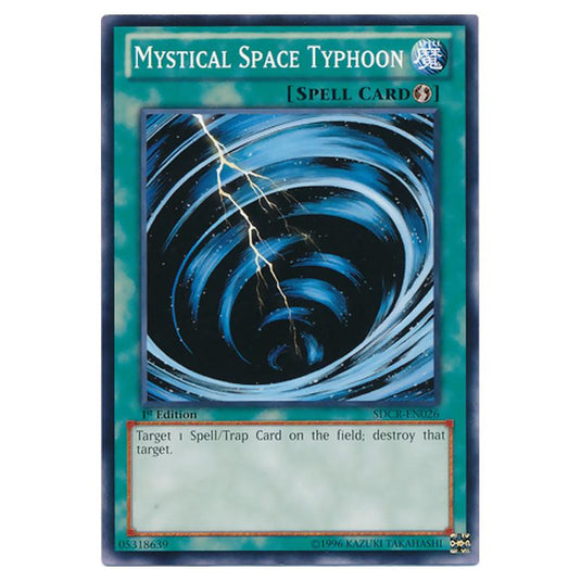 Yu-Gi-Oh! - Cyber Dragon Revolution Structure Deck - Mystical Space Typhoon (Common) SDCR-EN026