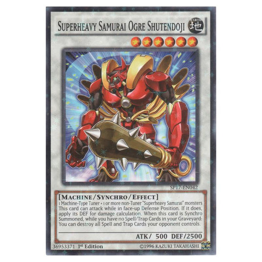 Yu-Gi-Oh! - Star Pack Battle Royal - Superheavy Samurai Ogre Shutendoji (Starfoil Rare) SP17-EN042