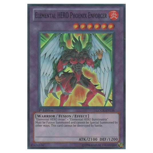 Yu-Gi-Oh! - Legendary Collection 2 - The Duel Academy Years Mega Pack - Elemental HERO Phoenix Enforcer (Super Rare) LCGX-EN138