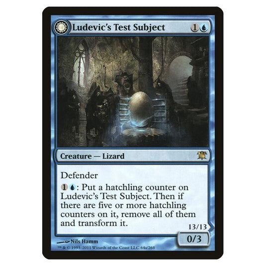 Magic the Gathering - Innistrad - Ludevic\\'s Test Subject // Ludevic\\'s Abomination - 64/264