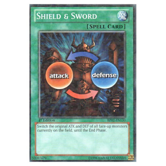 Yu-Gi-Oh! - Battle Pack 2 - War of the Giants - Shield & Sword (Mosaic Rare) BP02-EN130