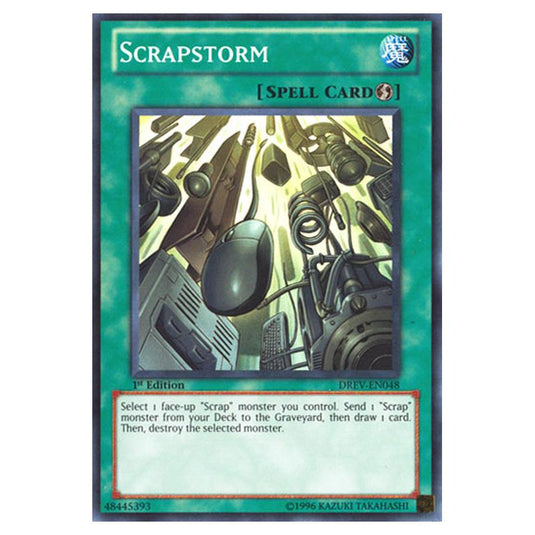 Yu-Gi-Oh! - Duelist Revolution - Scrapstorm (Super Rare) DREV-EN048