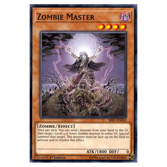 Yu-Gi-Oh! - Structure Deck - Zombie Horde - Zombie Master (Common) SR07-EN010