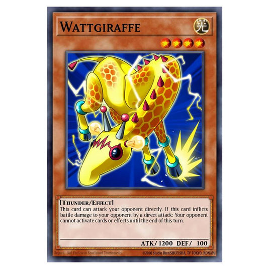 Yu-Gi-Oh! - OTS Tournament Pack 23 - Wattgiraffe (Common) OP23-EN015