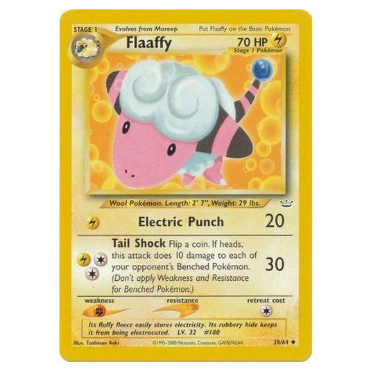 Pokemon - Neo Revelation - Flaaffy - 28/64/64