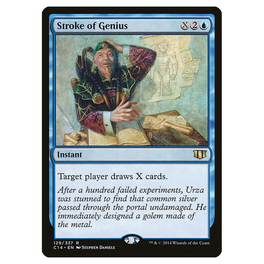 Magic The Gathering - Commander 2014 - Stroke Of Genius - 129