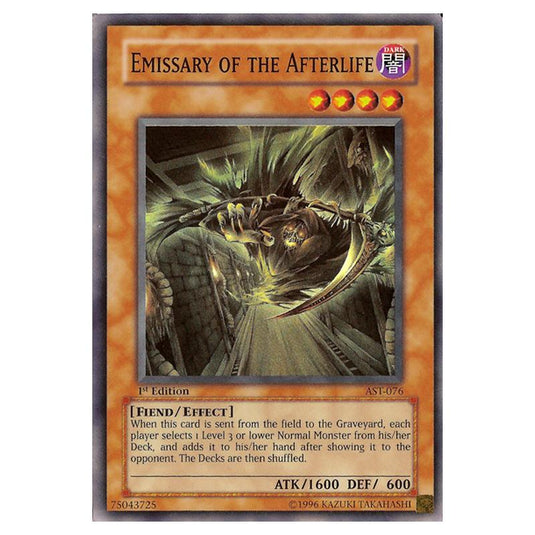Yu-Gi-Oh! - Ancient Sanctuary - Emissary of the Afterlife (Super Rare) AST-076
