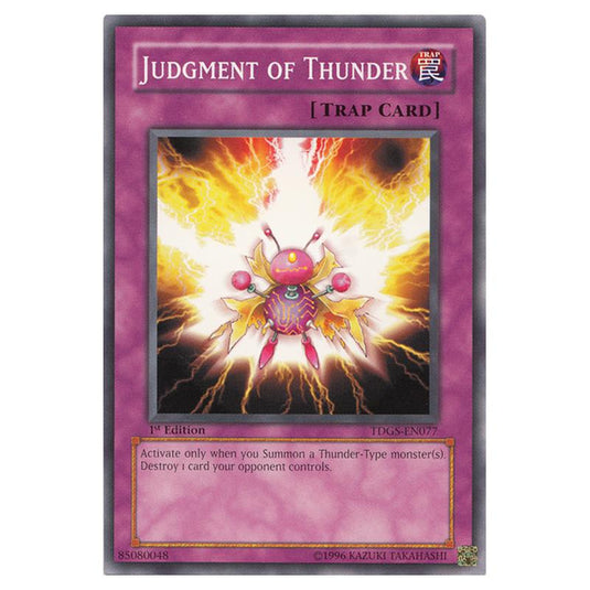 Yu-Gi-Oh! - The Duelist Genesis - Judgment of Thunder (Common) TDGS-EN077