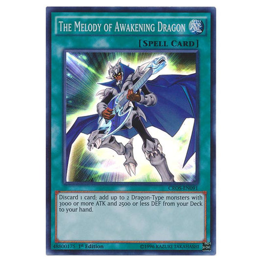 Yu-Gi-Oh! - Crossed Souls - The Melody of Awakening Dragon (Super Rare) CROS-EN091