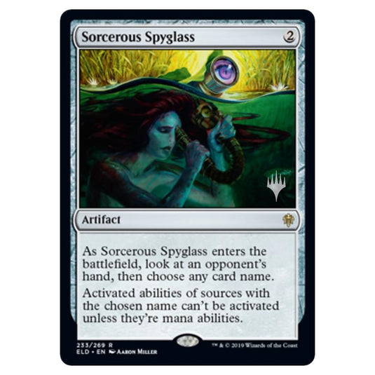 Magic The Gathering - Throne of Eldraine Promos - Sorcerous Spyglass - 233/269