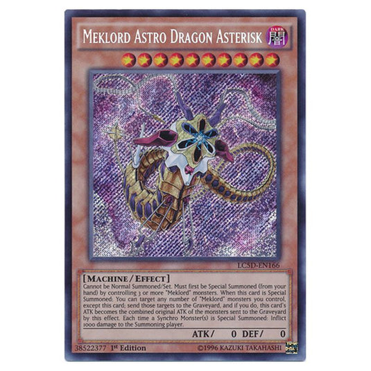 Yu-Gi-Oh! - Legendary Collection 5D's Mega Pack - Meklord Astro Dragon Asterisk (Secret Rare) LC5D-EN166