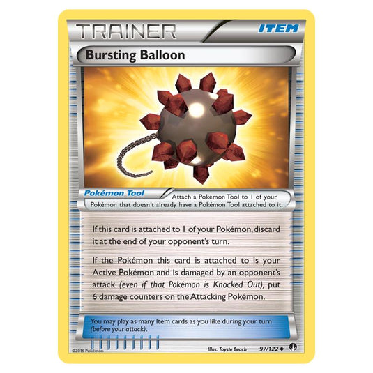Pokemon - XY - Breakpoint - Bursting Balloon - 97/122 (Reverse Holo)