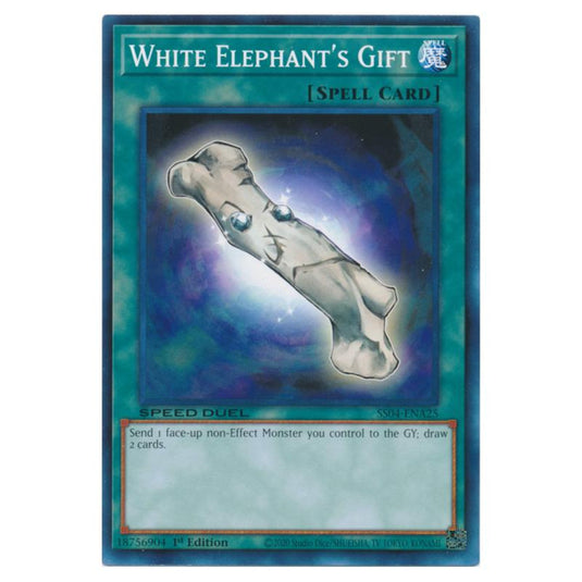 Yu-Gi-Oh! - Speed Duel Starter Decks - Match of the Millennium - White Elephant's Gift (Common) SS04-ENA25