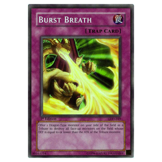 Yu-Gi-Oh! - Legacy of Darkness - Burst Breath (Common) LOD-049
