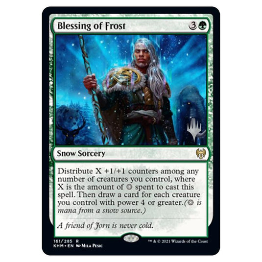 Magic The Gathering - Kaldheim Promos - Blessing of Frost - 161/285