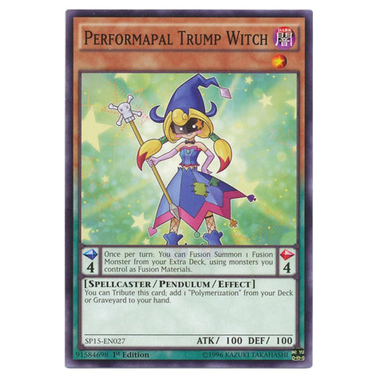 Yu-Gi-Oh! - Star Pack ARC-V - Performapal Trump Witch (Common) SP15-EN027
