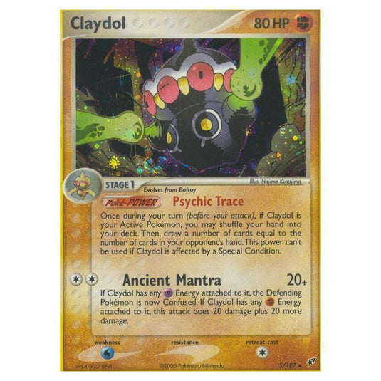 Pokemon - EX Deoxys - Claydol - 005