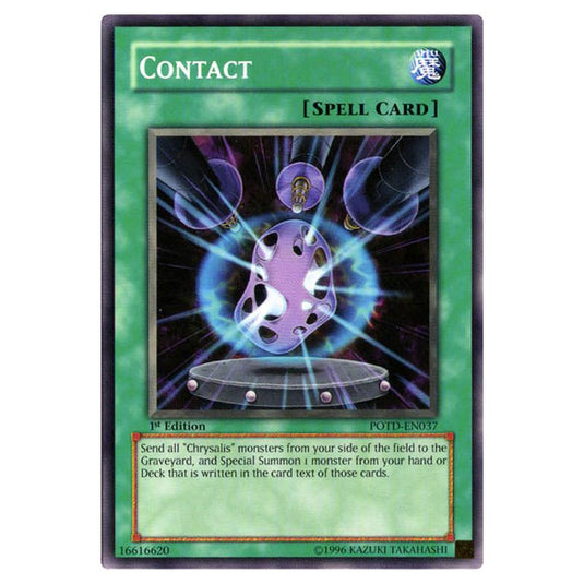 Yu-Gi-Oh! - Power of the Duelist - Contact (Common) POTD-EN037