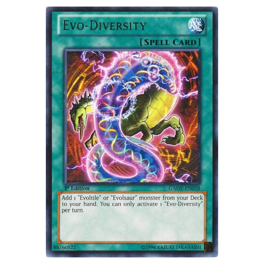 Yu-Gi-Oh! - Galactic Overlord - Evo-Diversity (Rare) GAOV-EN058