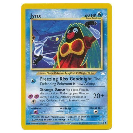 Pokemon - Neo Revelation - Jynx - 31/64/64