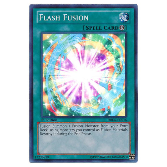 Yu-Gi-Oh! - Dragons of Legend - Flash Fusion (Super Rare) DRLG-EN016