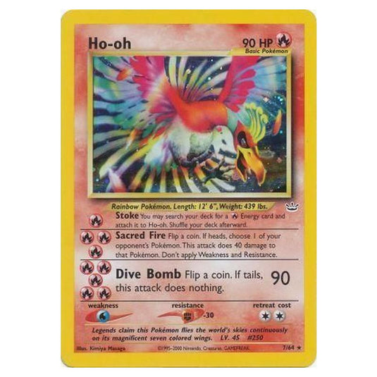 Pokemon - Neo Revelation - Ho-Oh - 07/64/64