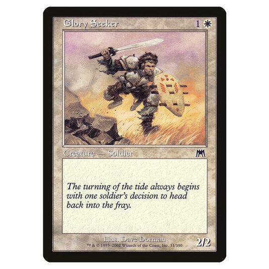 Magic The Gathering - Onslaught - Glory Seeker - 31/350