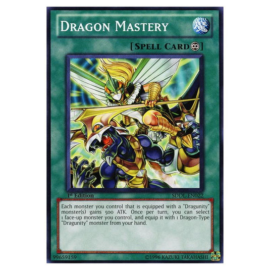 Yu-Gi-Oh! - Dragunity Legion Structure Deck - Dragon Mastery (Common) SDDL-EN022
