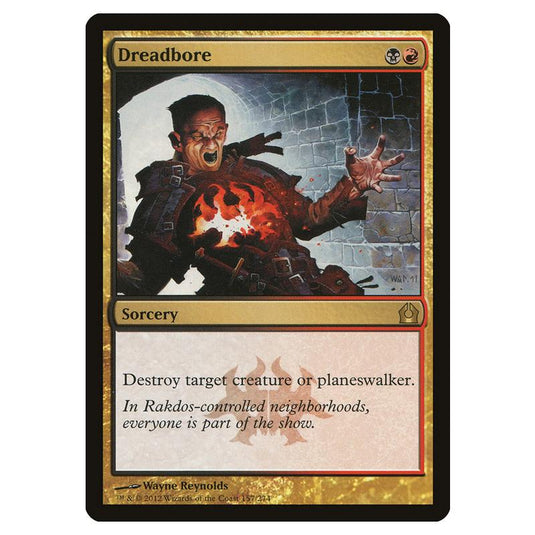 Magic The Gathering - Return To Ravnica - Dreadbore - 157/274