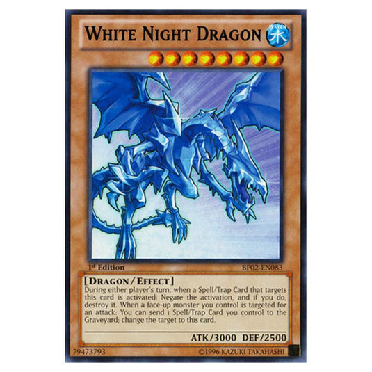 Yu-Gi-Oh! - Battle Pack 2 - War of the Giants - White Night Dragon (Rare) BP02-EN083
