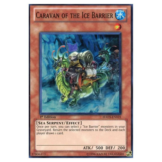 Yu-Gi-Oh! - Hidden Arsenal 3 - Caravan of the Ice Barrier (Super Rare) HA03-EN021