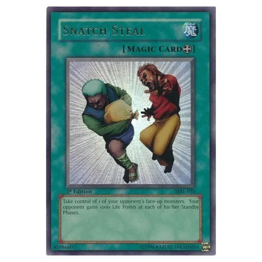 Yu-Gi-Oh! - Magic Ruler - Snatch Steal (Ultra Rare) - MRL-EN036/050