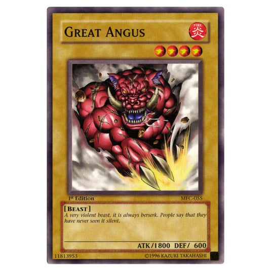 Yu-Gi-Oh! - Magician\'s Force - Great Angus (Common) MFC-055