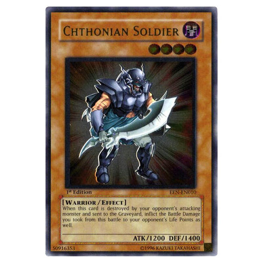 Yu-Gi-Oh! - Elemental Energy - Chthonian Soldier (Ultimate Rare) EEN-EN010