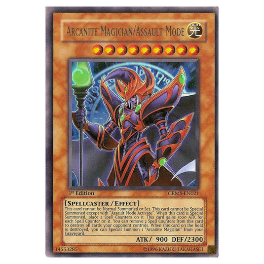 Yu-Gi-Oh! - Crimson Crisis - Arcanite Magician/Assault Mode (Ultra Rare) CRMS-EN021