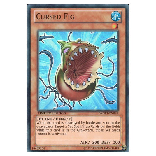 Yu-Gi-Oh! - War of the Giants Reinforcements - Cursed Fig (Super Rare) WGRT-EN024