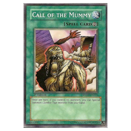 Yu-Gi-Oh! - Zombie World Structure Deck - Call of the Mummy (Common) SDZW-EN024