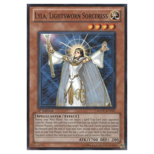 Yu-Gi-Oh! - Dragons Collide Structure Deck - Lyla, Lightsworn Sorceress (Common) SDDC-EN021
