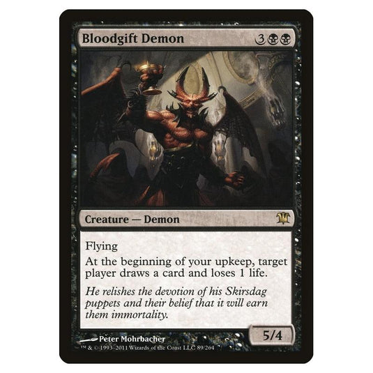 Magic the Gathering - Innistrad - Bloodgift Demon - 89/264