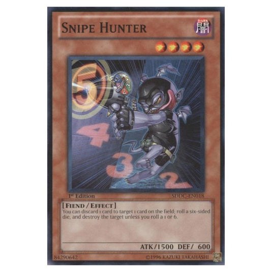 Yu-Gi-Oh! - Dragons Collide Structure Deck - Snipe Hunter (Common) SDDC-EN018