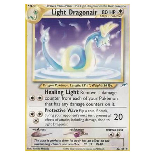 Pokemon - Neo Destiny - Light Dragonair - 022/105
