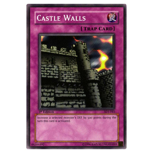 Yu-Gi-Oh! - Starter Deck - Joey - Castle Walls (Common) SDJ-045